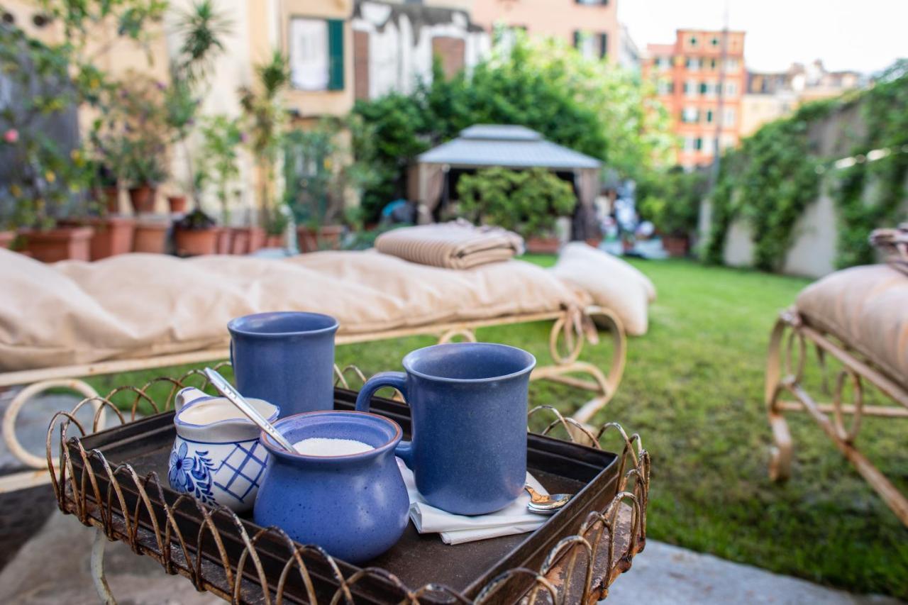 Giardino In Centro Storico -Appartamento Con Giardino, Genova Centro Storico, Acquario מראה חיצוני תמונה
